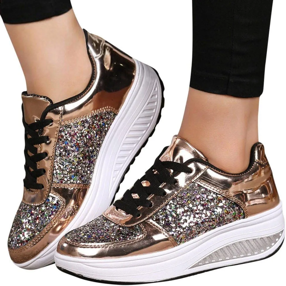 Platform Sneakers Wide Width Dress Shoes for Women Mules for Women Flats Comfort Cute Casual Slip On Lightweight Womens Loafers with Arch Support Black Sneakers for Men