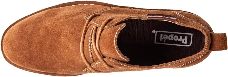 Propet Mens Finn Oxford Casual Shoes - Brown