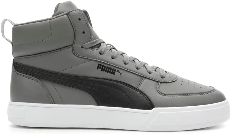 Puma - Mens Caven Mid Shoes, Size: 11 M US, Color: Castlerock/Puma Black/Puma Black