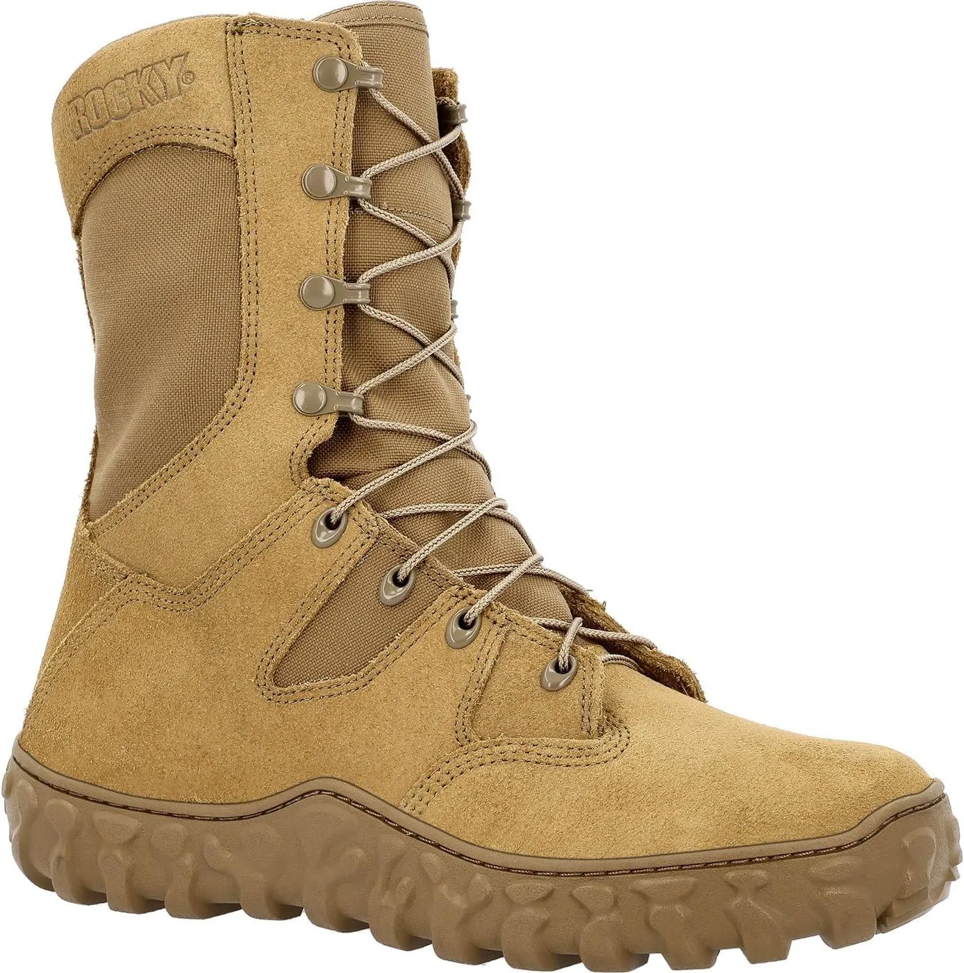 ROCKY S2V Predator Military Boot, Coyote Brown, Size 10.5(M)
