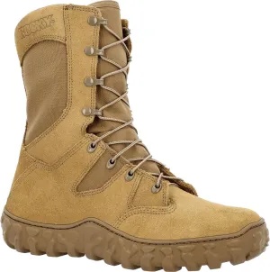 ROCKY S2V Predator Military Boot, Coyote Brown, Size 10.5(M)