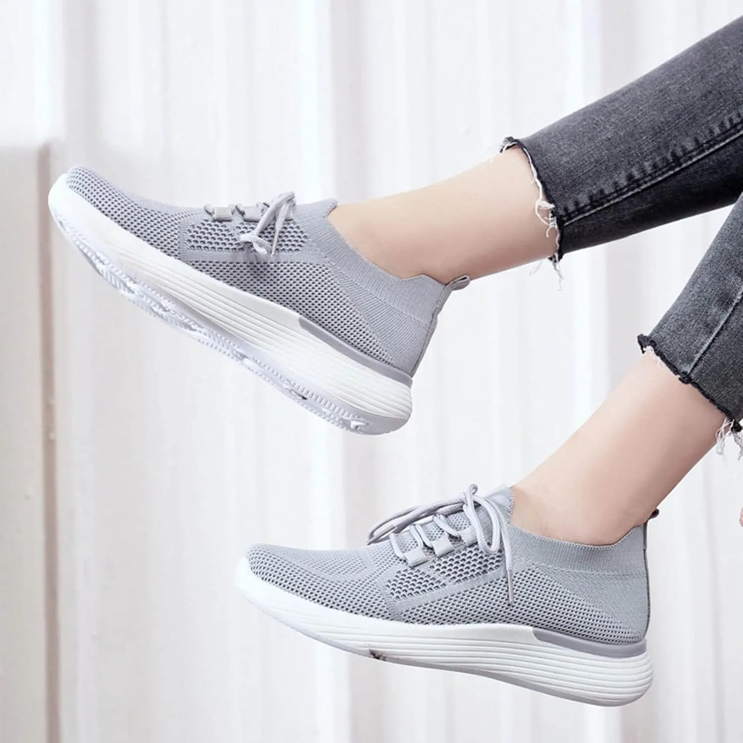 Running Shoes Womens Comfy Black Shoes for Women Dressy Women's Walking Shoes Sock Sneakers Womens Trail Running Shoes Wide Width Zapatos Comodos