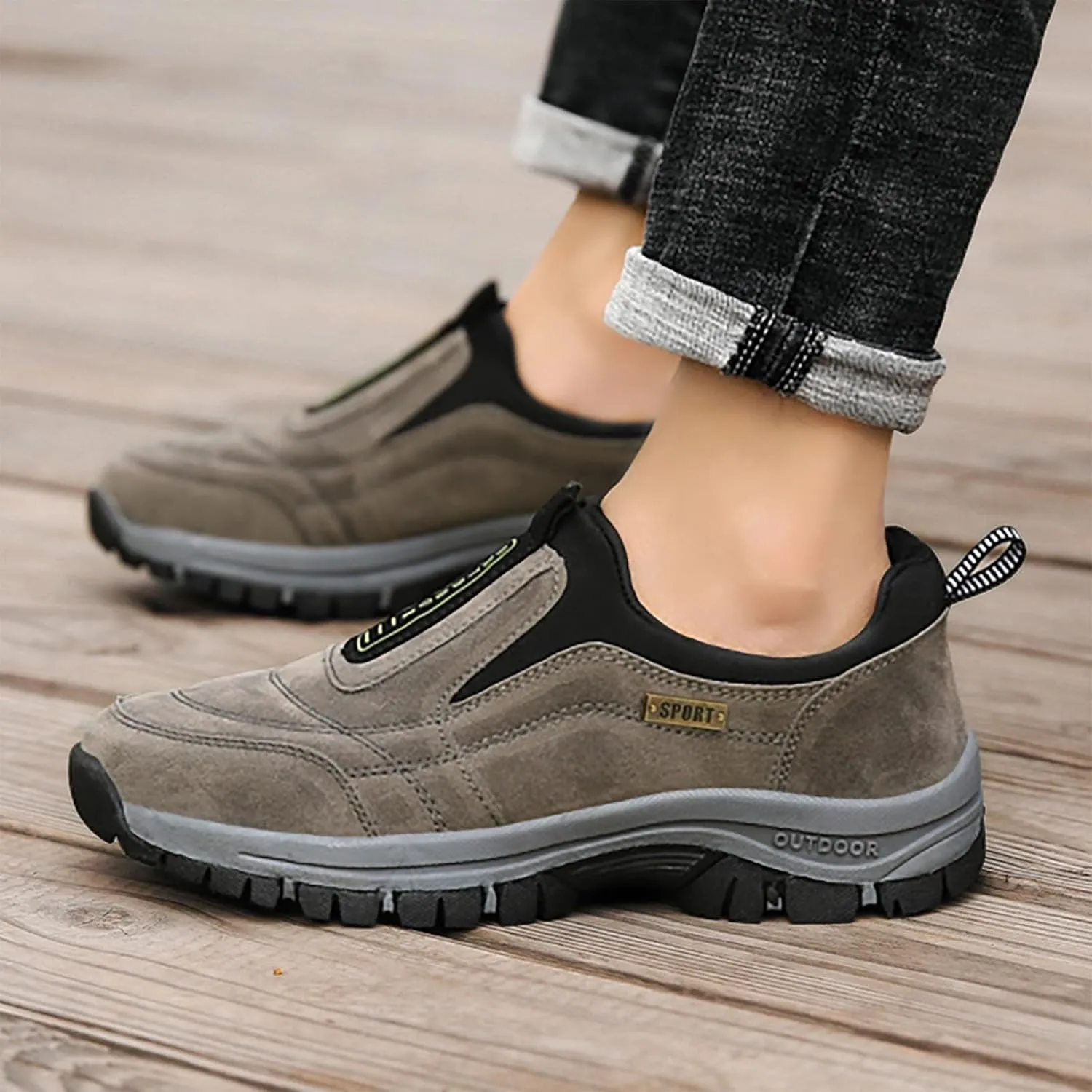 Running Shoes Womens Lightweight Womens Sneakers Walking Womens Fall Shoes Slip on Non Slip Low Top Casual Loafers for Men Slip On Sneakers Women Arch Support