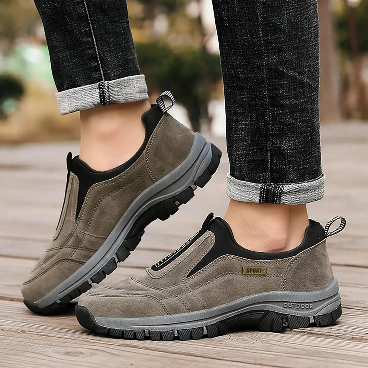 Running Shoes Womens Lightweight Womens Sneakers Walking Womens Fall Shoes Slip on Non Slip Low Top Casual Loafers for Men Slip On Sneakers Women Arch Support