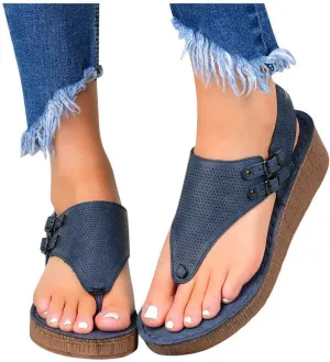 Sandalias para Mujer Elegantes, Sandals for Women Slippers for Women Summer Fashion Sandals Flat Slippers Flip Flops
