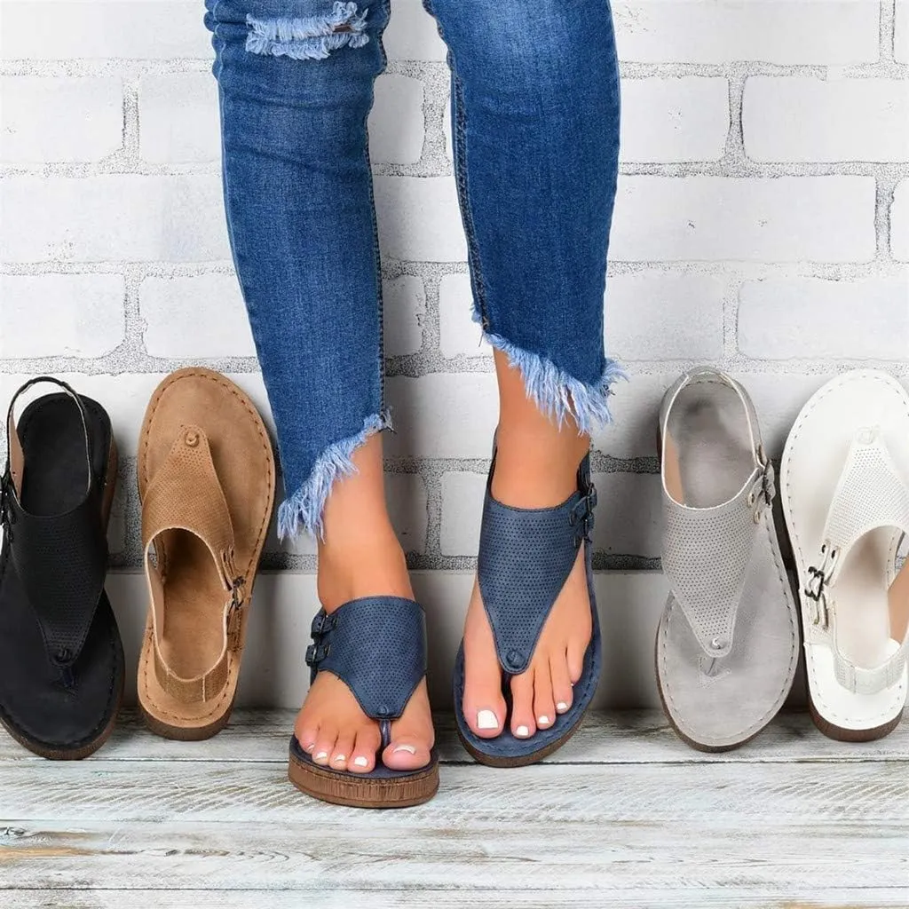 Sandalias para Mujer Elegantes, Sandals for Women Slippers for Women Summer Fashion Sandals Flat Slippers Flip Flops