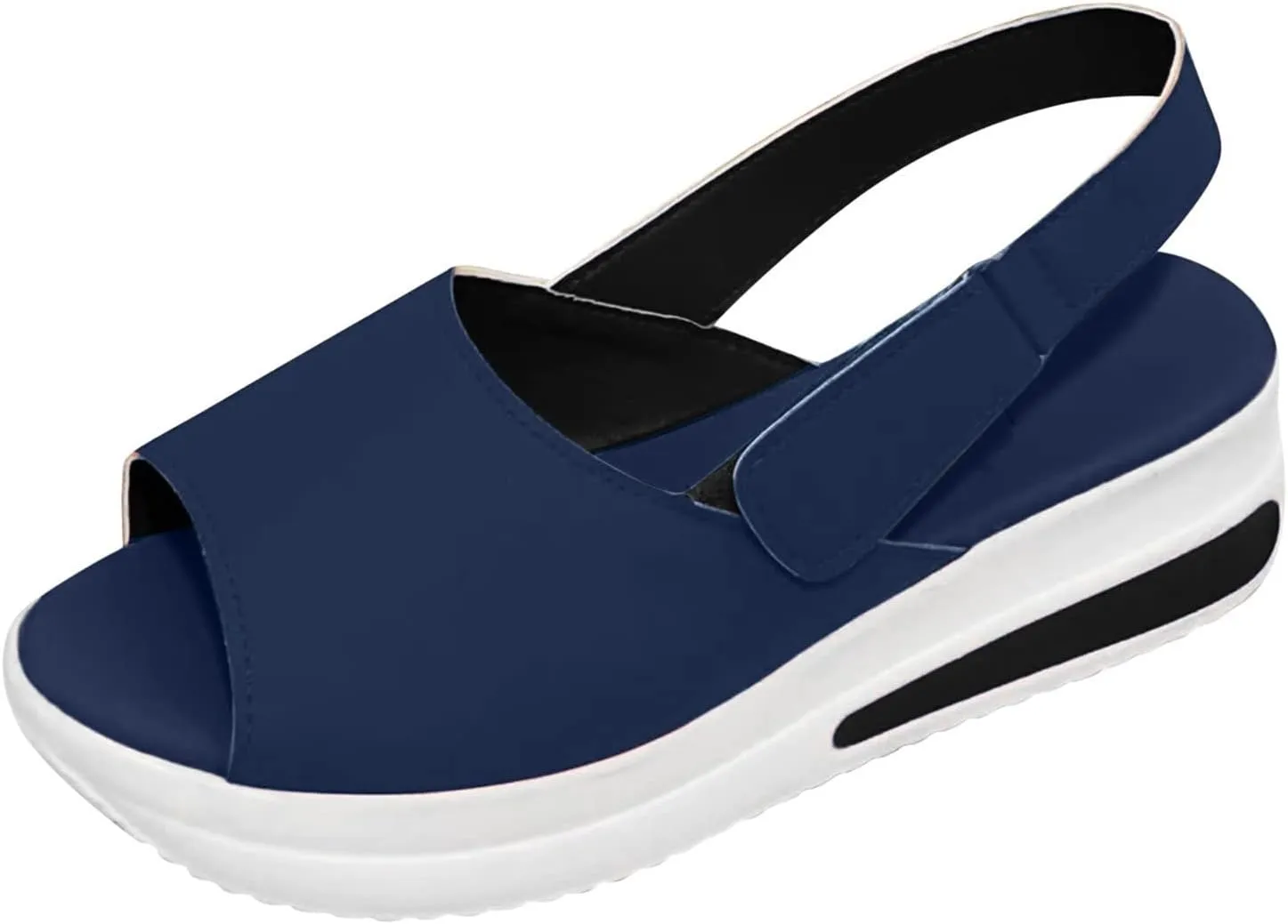 Sandals for Women Dressy Summer, Sandals for Women Causal Summer Peep Toe Platform Sandals Shoes Ladies Flip Flops