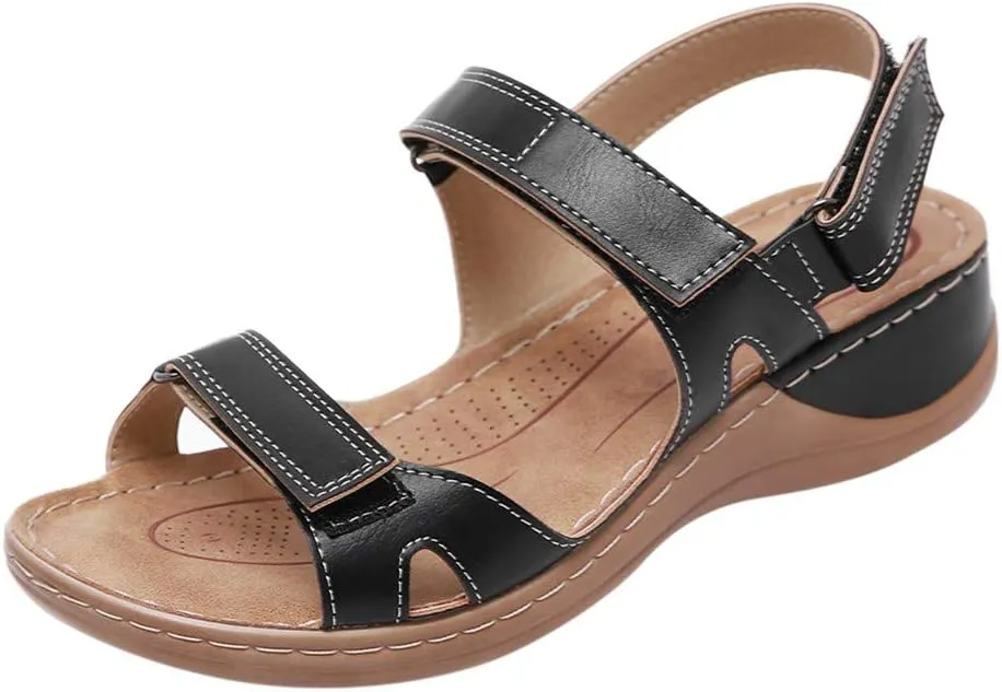 Sandals for Women Platform,Sandlas Wedge Sandals Summer Bohemia Platform Comfortable Casual Outdoor Walking Shoes