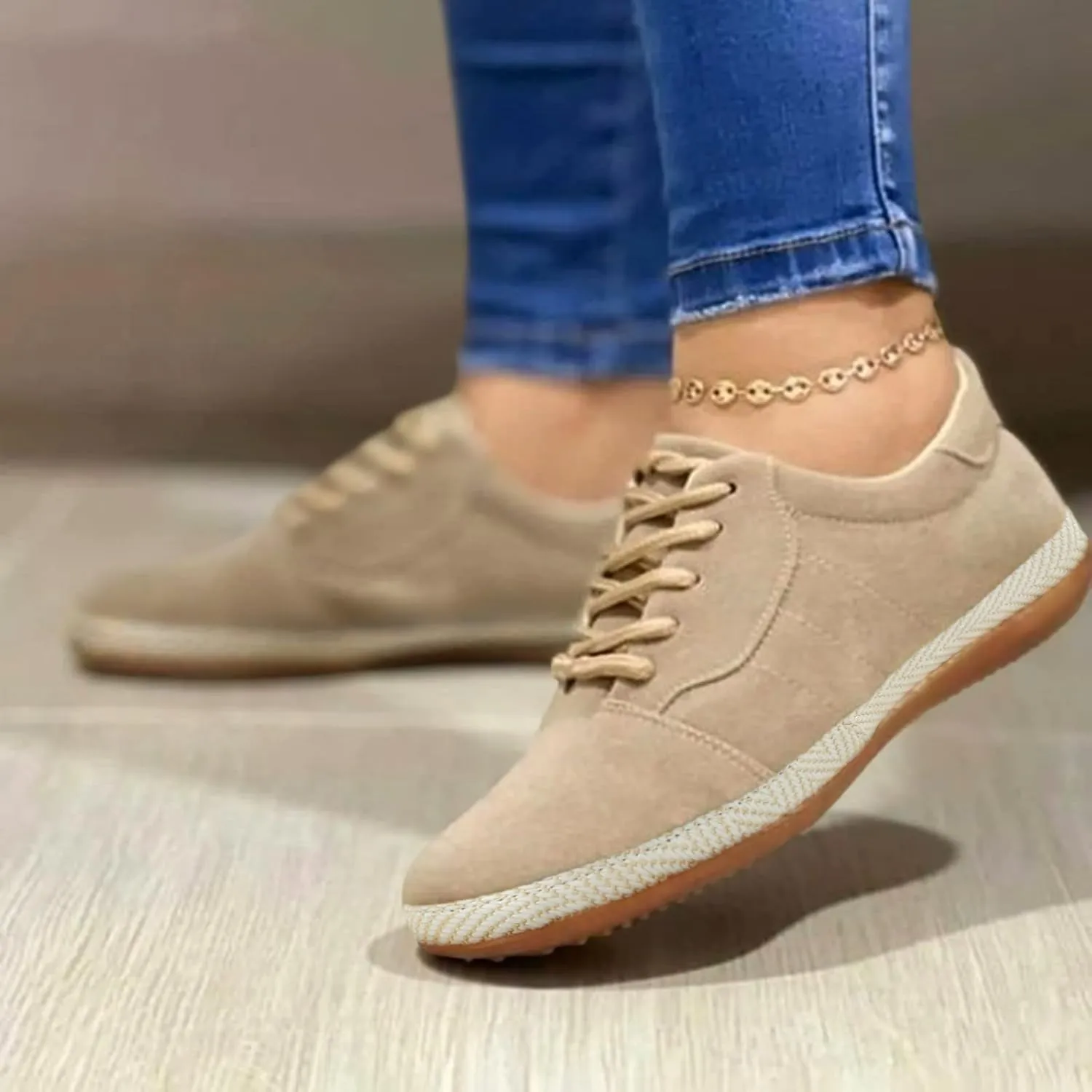 SBGMoSJ Running Shoes for Women Wide Toe Box Women's Slip On Tennis Shoes Size 8 Hiking Shoes for Women Extra Wide White Sneakers for Women Womens Black Sneakers Wide Width