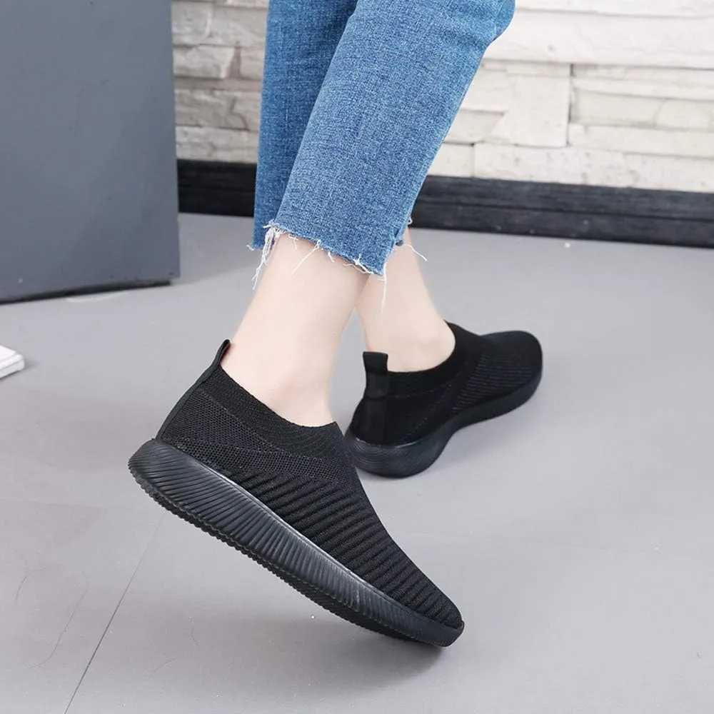 Sneakers for Women Running Shoes Slip On Casual Womens Running Shoes Wide Feet Dress Casual Shoes Platform Sneakers Platform Tennis Shoe White Loafers