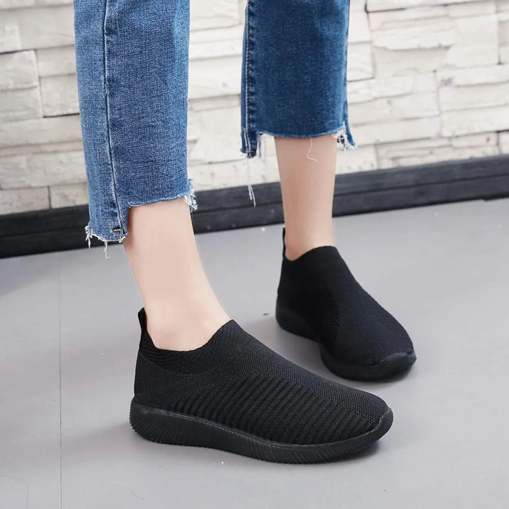 Sneakers for Women Running Shoes Slip On Casual Womens Running Shoes Wide Feet Dress Casual Shoes Platform Sneakers Platform Tennis Shoe White Loafers