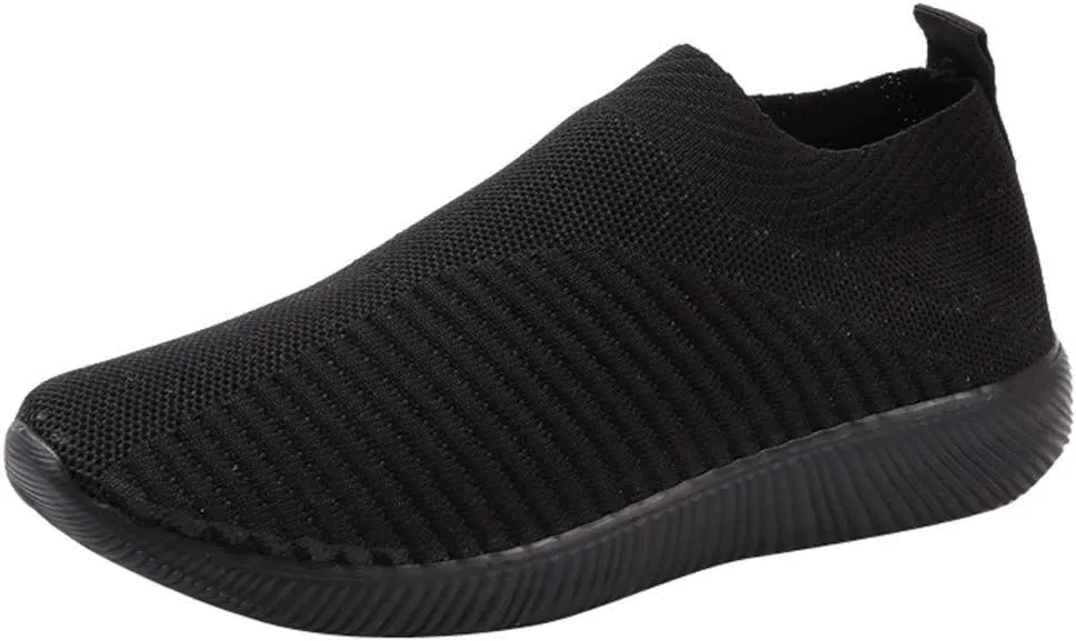 Sneakers for Women Running Shoes Slip On Casual Womens Running Shoes Wide Feet Dress Casual Shoes Platform Sneakers Platform Tennis Shoe White Loafers