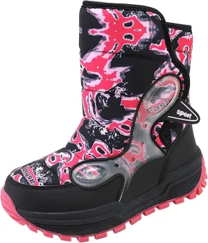 Snow Boots For Toddler Kids Snow Boots Boys Girls Mid Calf Water Proof Warm Faux Fr Lined Insulated Winter Boots