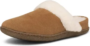 SOREL Women's Nakiska Slide ll Slipper - Camel Brown, Natural - 7
