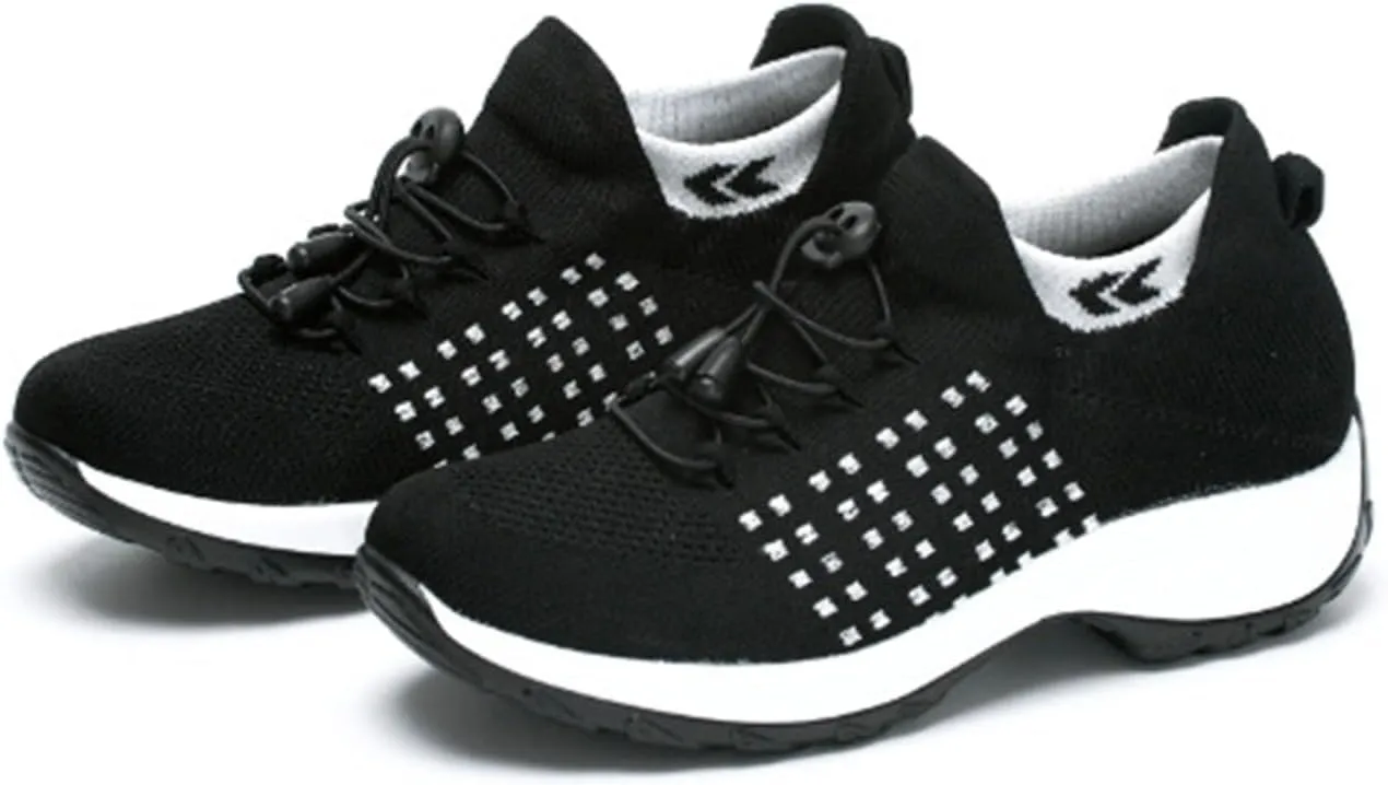 Tennis Shoes Womens Platform Sneakers for Women Fashion Women's Loafers & Slip-Ons Fashion Casual Comfy Soft Christmas Running Shoes Loafers for Women Casual