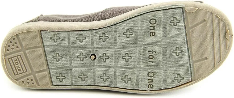 TOMS Kids Boys Alpargata - Black