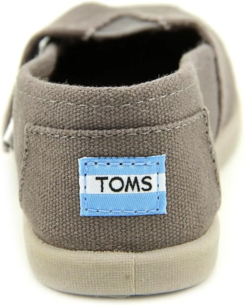 TOMS Kids Boys Alpargata - Black