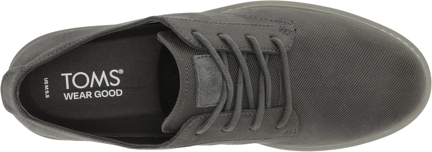 TOMS Mens Navi Travel Lite Lace Up Casual Shoes - Brown