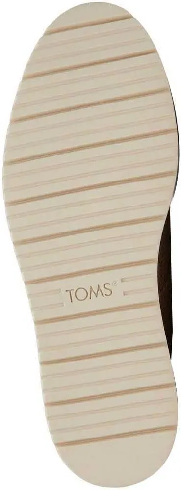 TOMS Mens Navi Travel Lite Lace Up Casual Shoes - Brown