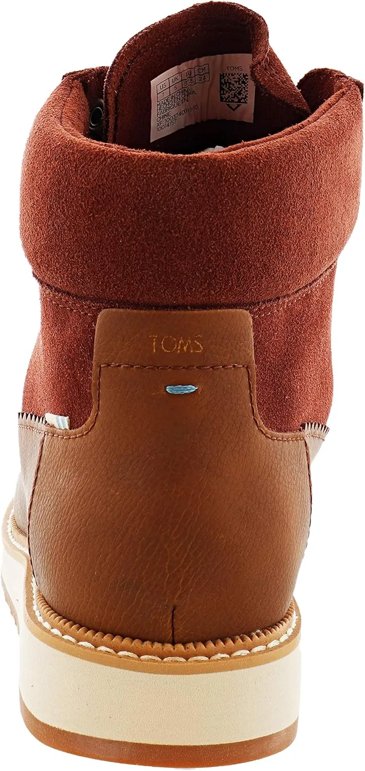 TOMS Womens Mesa Casual Boots - Brown
