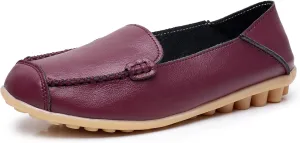 VenusCelia Women's Comfort Walking on Clouds Flat Loafer