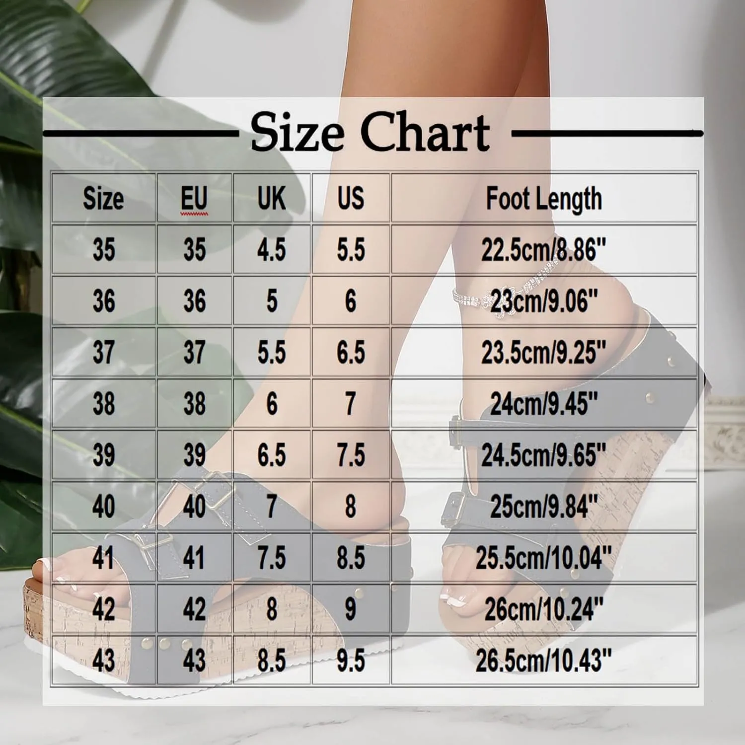 Wedges Heels Platforms for Women Open Toe Adjustable Buckle Slip On Slides Cutout Comfortable Summer Shoes Arch Fit