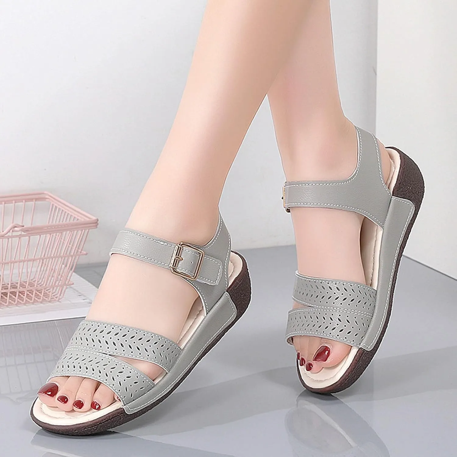 Wedges Shoes For Women Sandals With Arch Support Comfortable Sandals Women Flip Flops Water Shoes