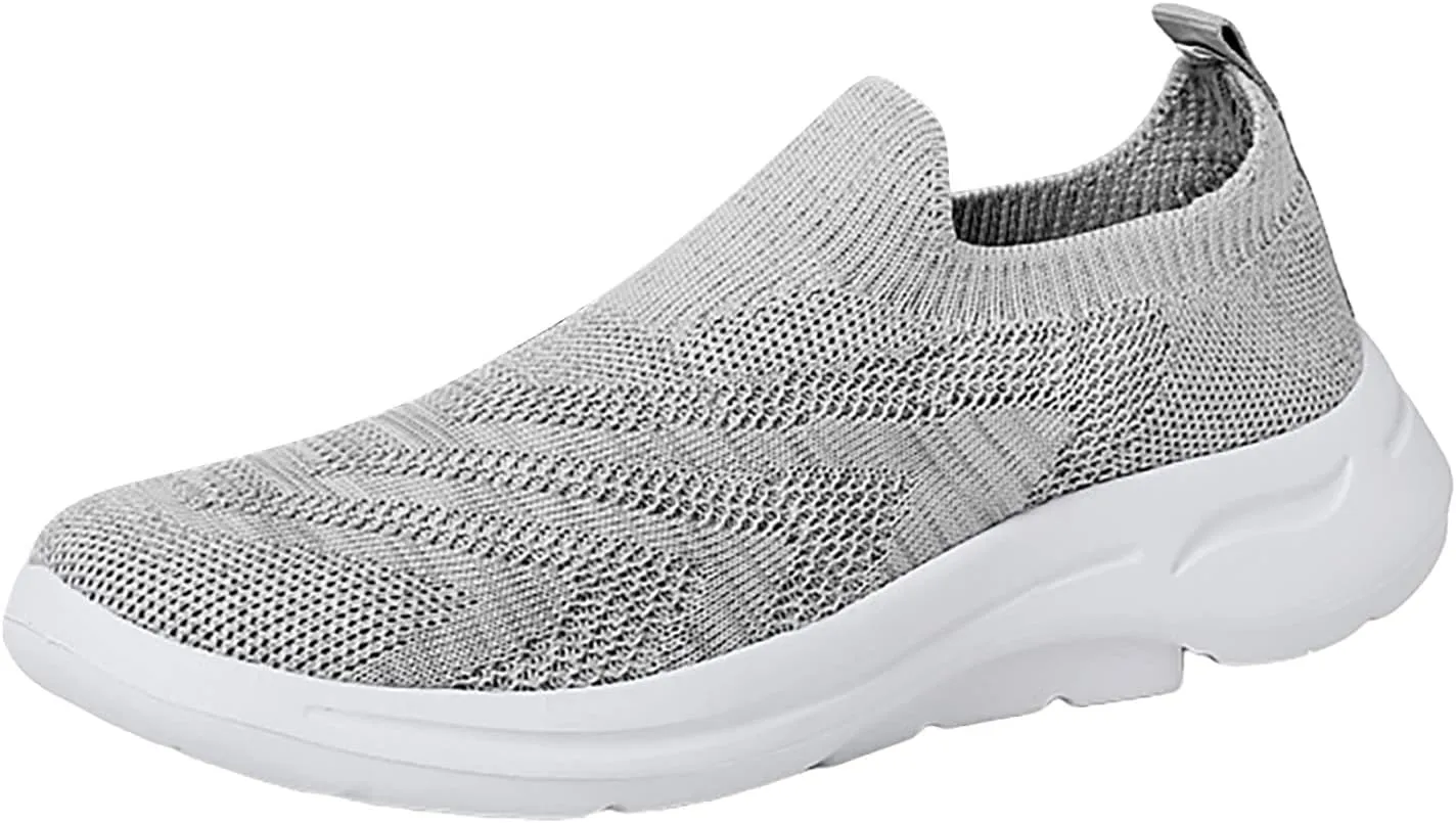 White Running Sneakers for Women 2023 Zapatos Negros De Tacon Bajo para Mujer Womens Casual Shoes Slip Ons Sneakers Black Sneakers Women Trendy Slip On Walking Shoes Women Black