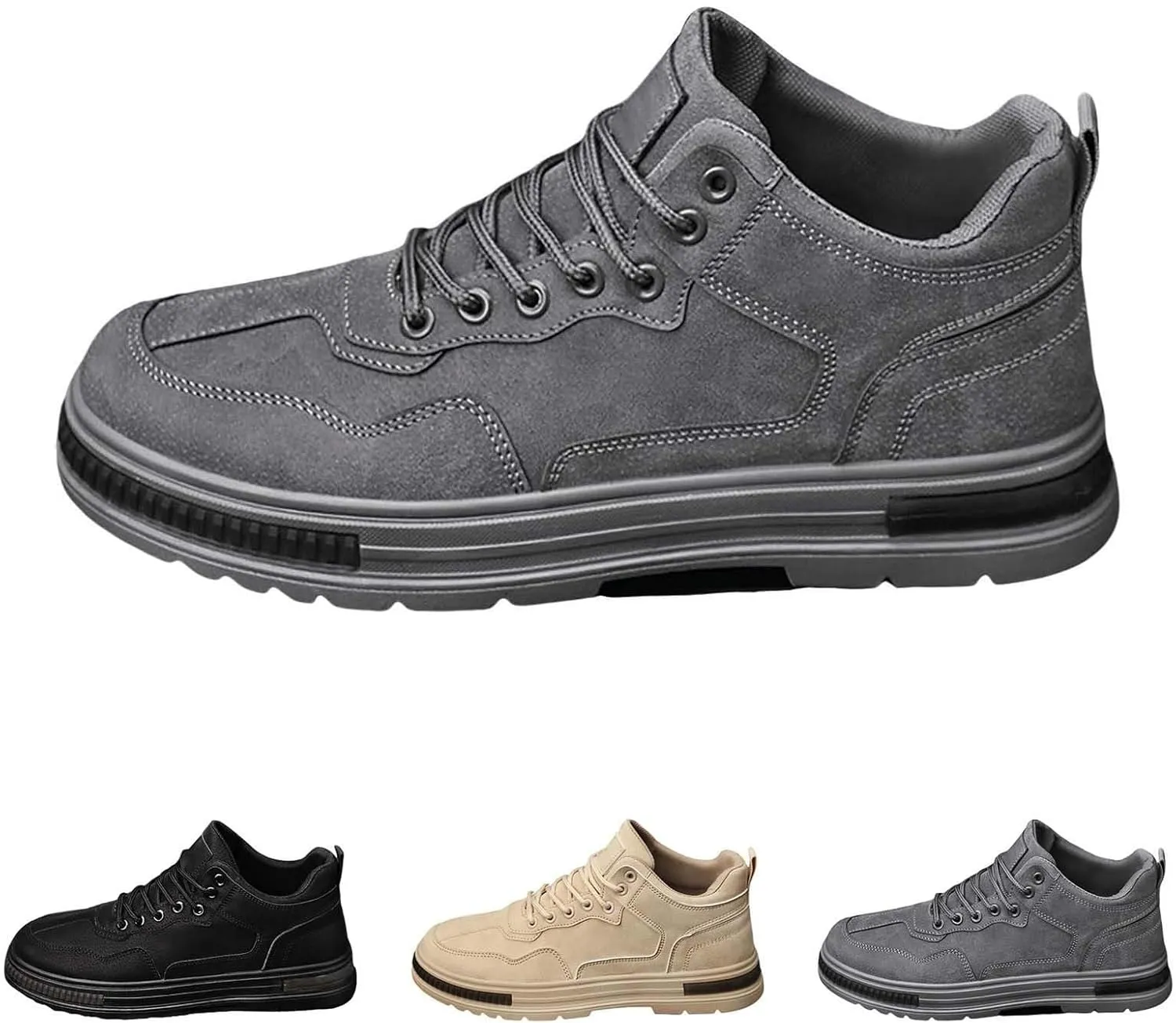 White Sneakers Men White Shoes for Men Men's Casual Slip-on Loafers Wide Toe Box Trendy Casual Men's Loafers & Slip-Ons Black Sneakers for Women