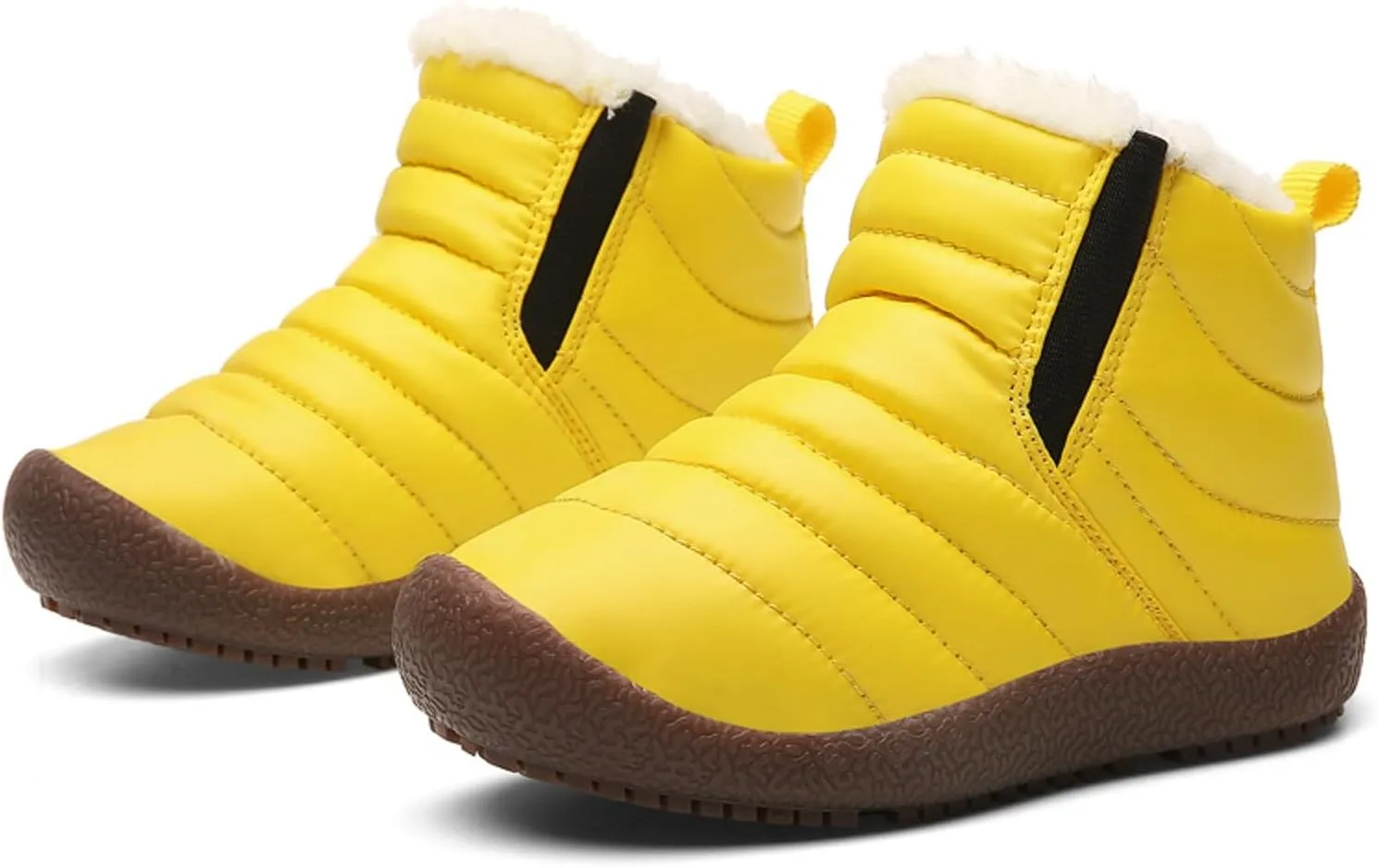 Winter Kids Snow Boots Winter Warm Waterproof Warm Snow Boots Ankle Hiking Boots Anti-Slip Outdoor Shoes
