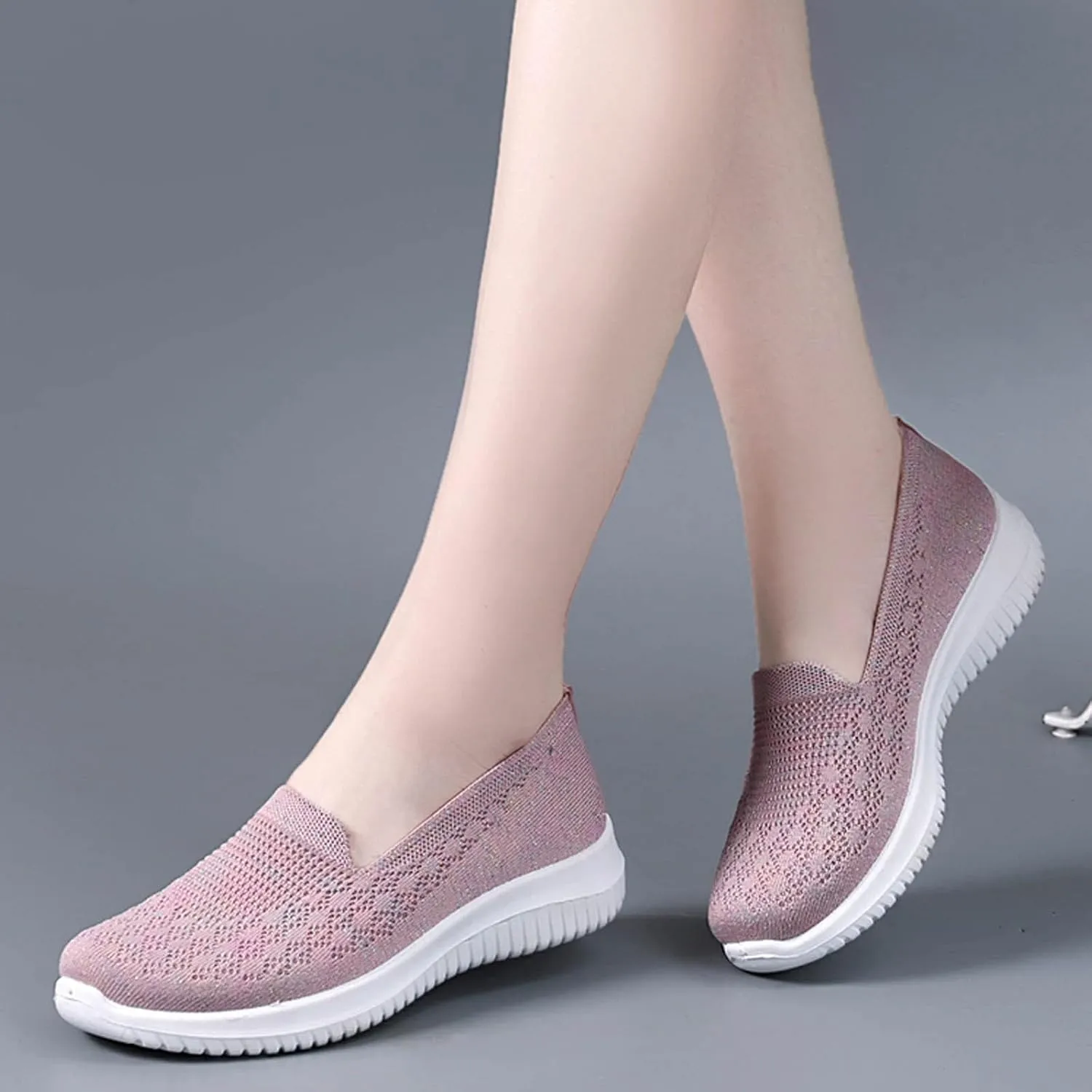 Women Shoes Mesh Socks Shoes Casual One Foot Wear Women's Shoes Breathable Casual Sports Shoes Sneaker Skates for Women