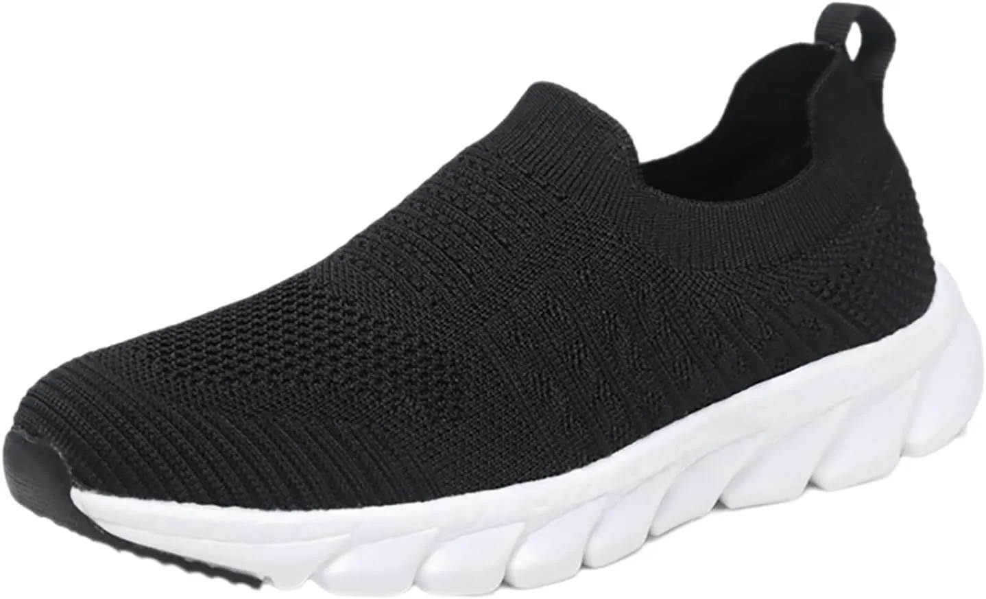 Women's Athletic Walking Shoes Slip On Casual Mesh Mens Running Shoes Lightweight Women Shoes Casual Men's Fashion Sneakers Slip On Tennis Shoe Loafers Dress Shoe