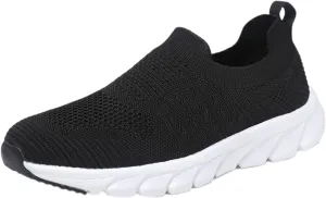 Women's Athletic Walking Shoes Slip On Casual Mesh Mens Running Shoes Lightweight Women Shoes Casual Men's Fashion Sneakers Slip On Tennis Shoe Loafers Dress Shoe