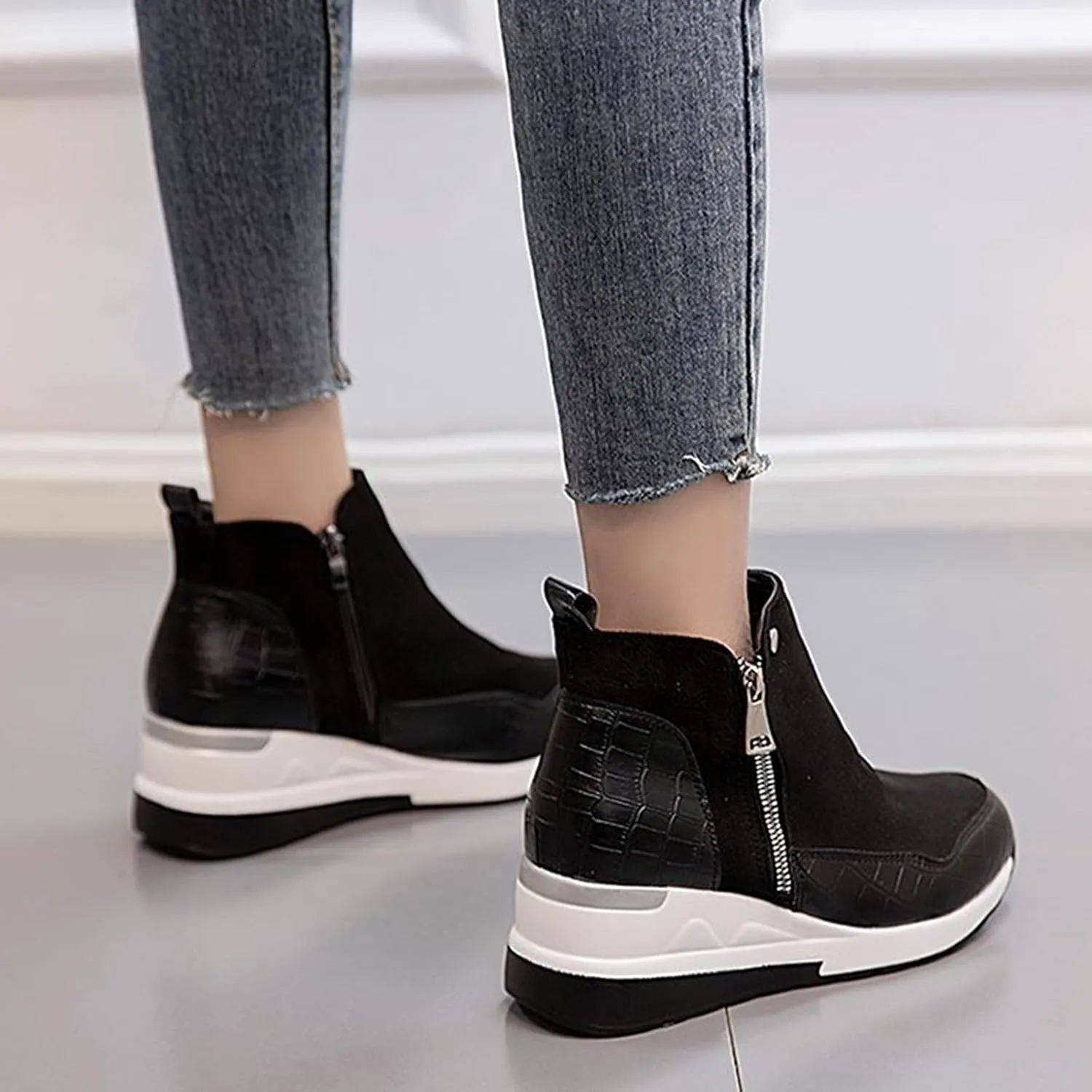 Womens Boots Winter Waterproof Adults Snow Boots Slip On Snow Boots Womens Winter Ankle Boots Ladies Snow Boot Women Short Womens Dress Shoes Men Snow Booties