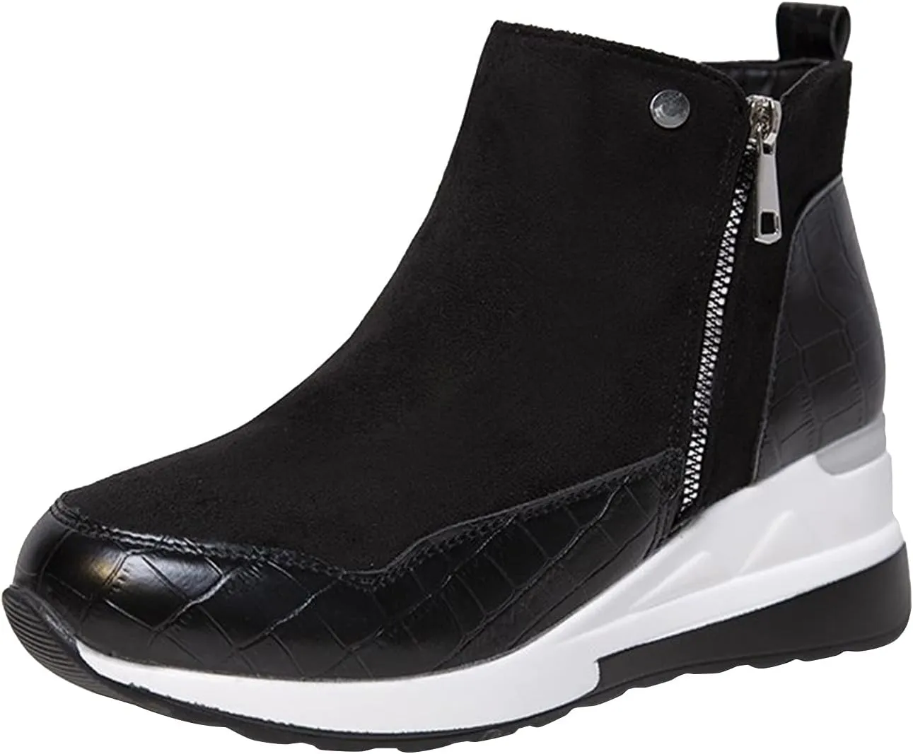 Womens Boots Winter Waterproof Adults Snow Boots Slip On Snow Boots Womens Winter Ankle Boots Ladies Snow Boot Women Short Womens Dress Shoes Men Snow Booties