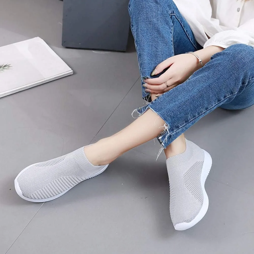 Womens Casual Sneakers Walking Shoes for Women with Arch Support and Comfort Wide Width Women's Running Shoes Size 7 Black Slip Ons Women Sneakers Zapatillas Elegantes De Tacon para Mujer Blancas