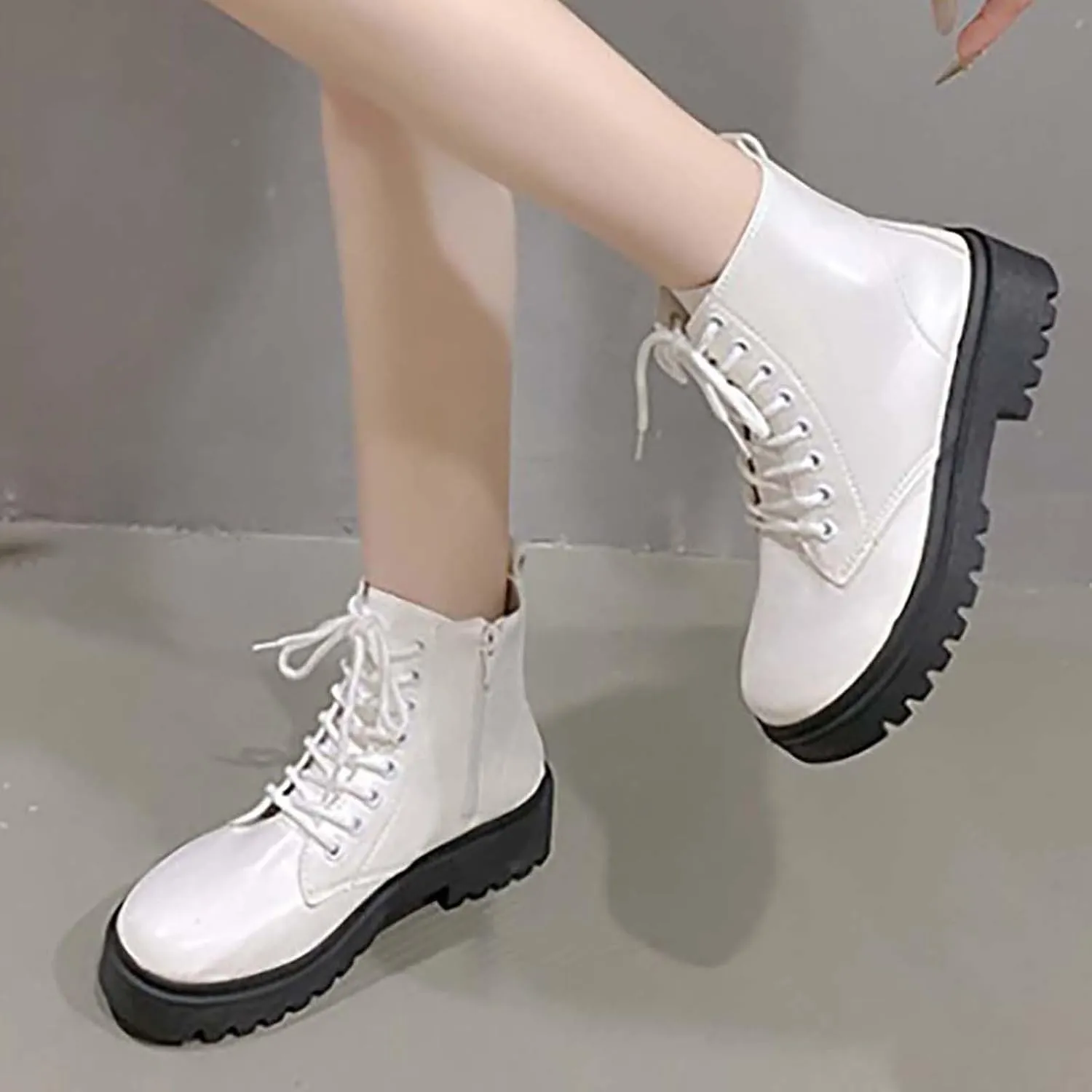 Womens Fall Booties Cow Print Boots for Women White Boots Ankle Ladies Low Heel Womens Booties and Ankle Boots Leather High Heel Ankle Boots for Women Sexy