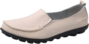 Womens Flats Fashion Slip On Sneakers Casual Wide Walking Shoe Comfort Orthopedic Shoes Business Casual Shoes
