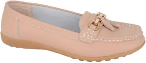Women's L 748 Leather Tassel Loafer Shoes