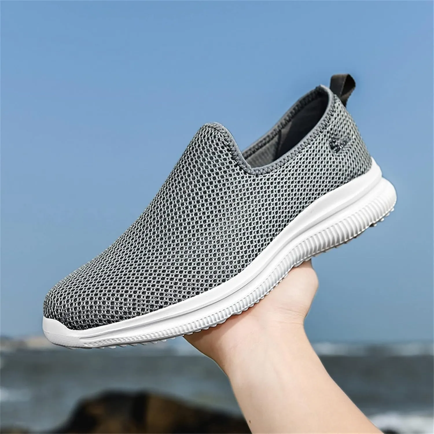 Womens Ladies Walking Running Shoes Slip On Lightweight Mens Casual Shoes Lether Ladies Casual Shoes White Platform Sneakers Steel Toe Tennis Shoe Cross Trainer Shoe