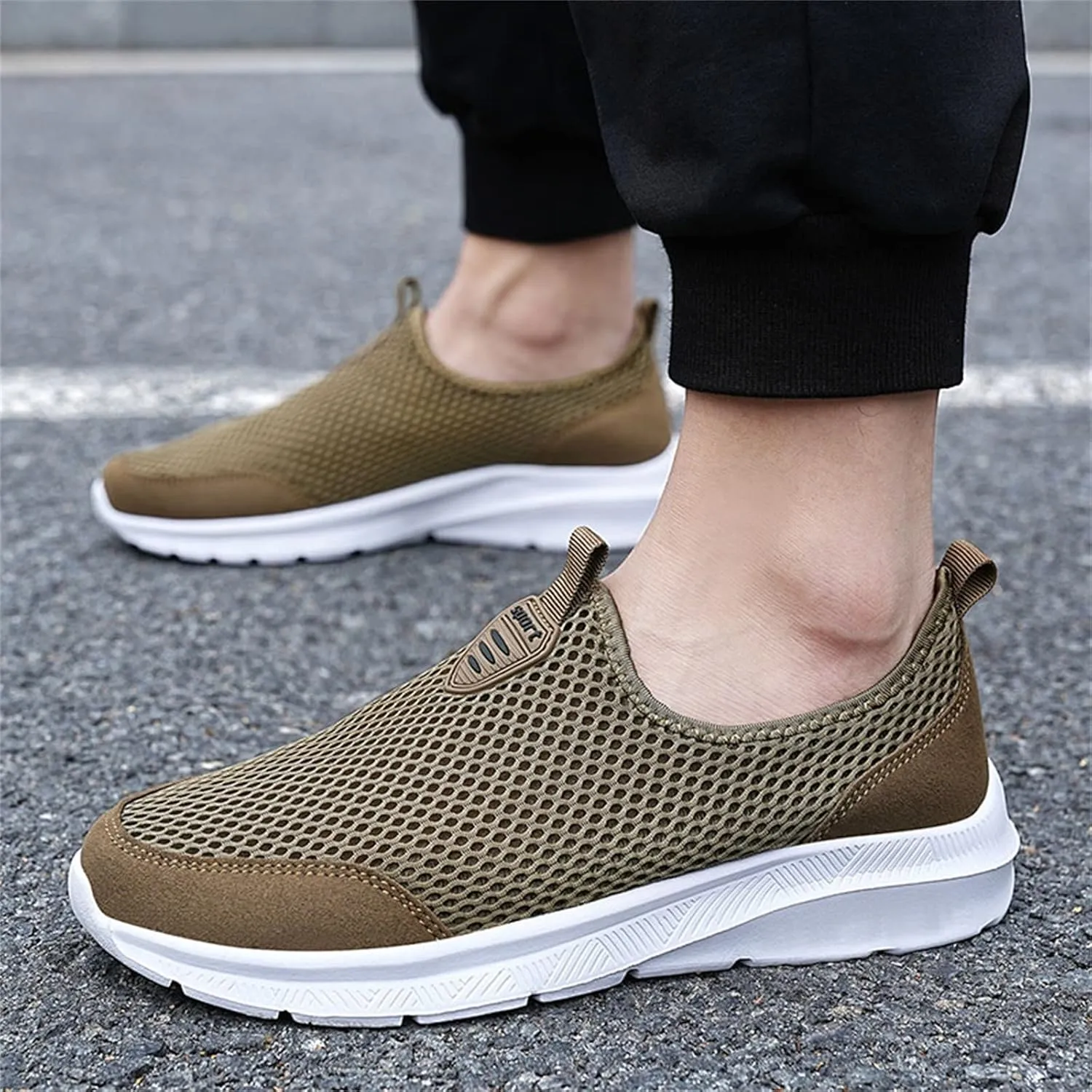 Women's Lightweight Slip On Walking Running Shoes Running Shoes for Men Walking Dress Casual Shoes Dress Sneakers White Tennis Shoe Casual Loafers