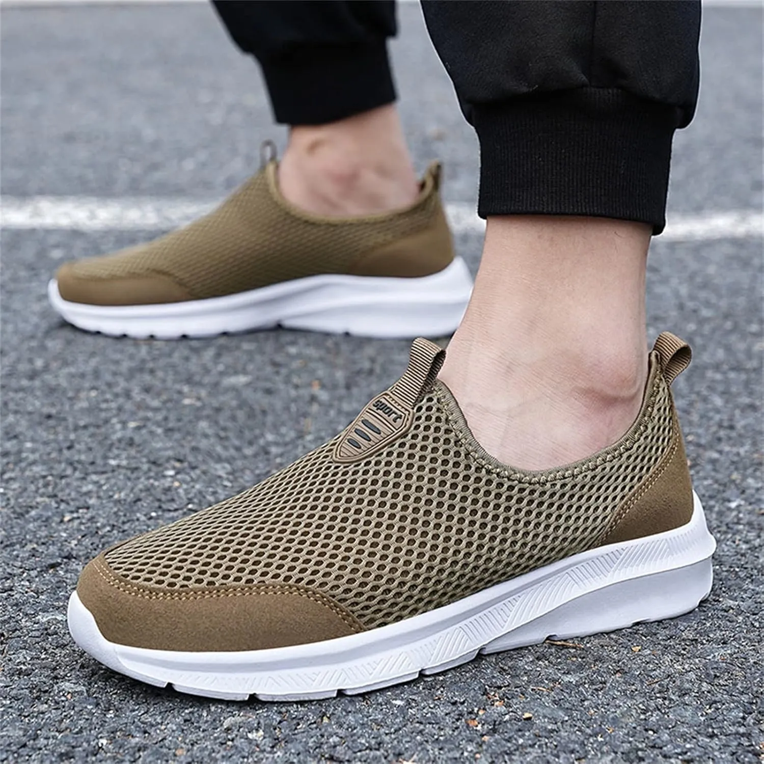 Women's Lightweight Slip On Walking Running Shoes Running Shoes for Men Walking Dress Casual Shoes Dress Sneakers White Tennis Shoe Casual Loafers