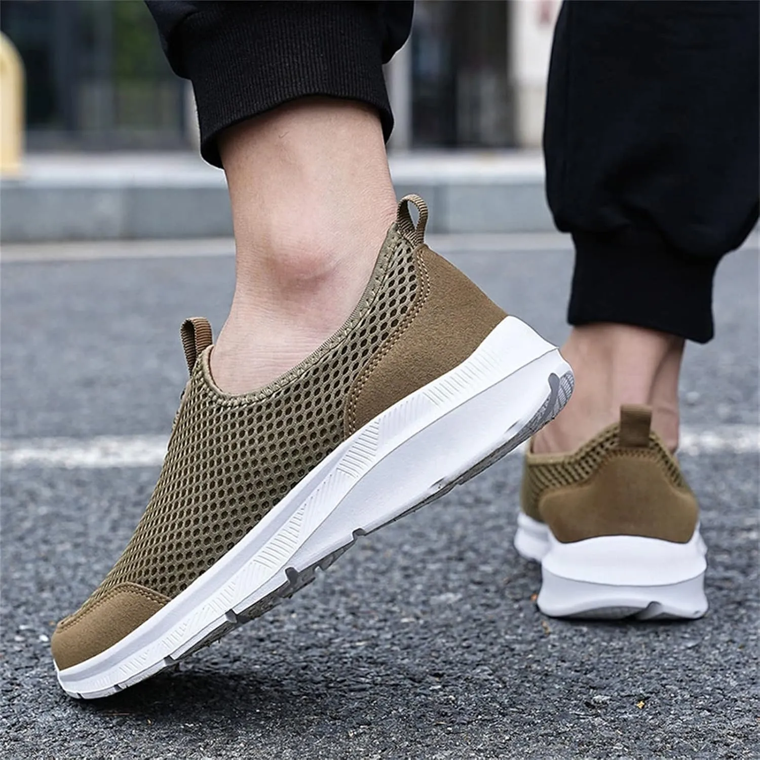 Women's Lightweight Slip On Walking Running Shoes Running Shoes for Men Walking Dress Casual Shoes Dress Sneakers White Tennis Shoe Casual Loafers