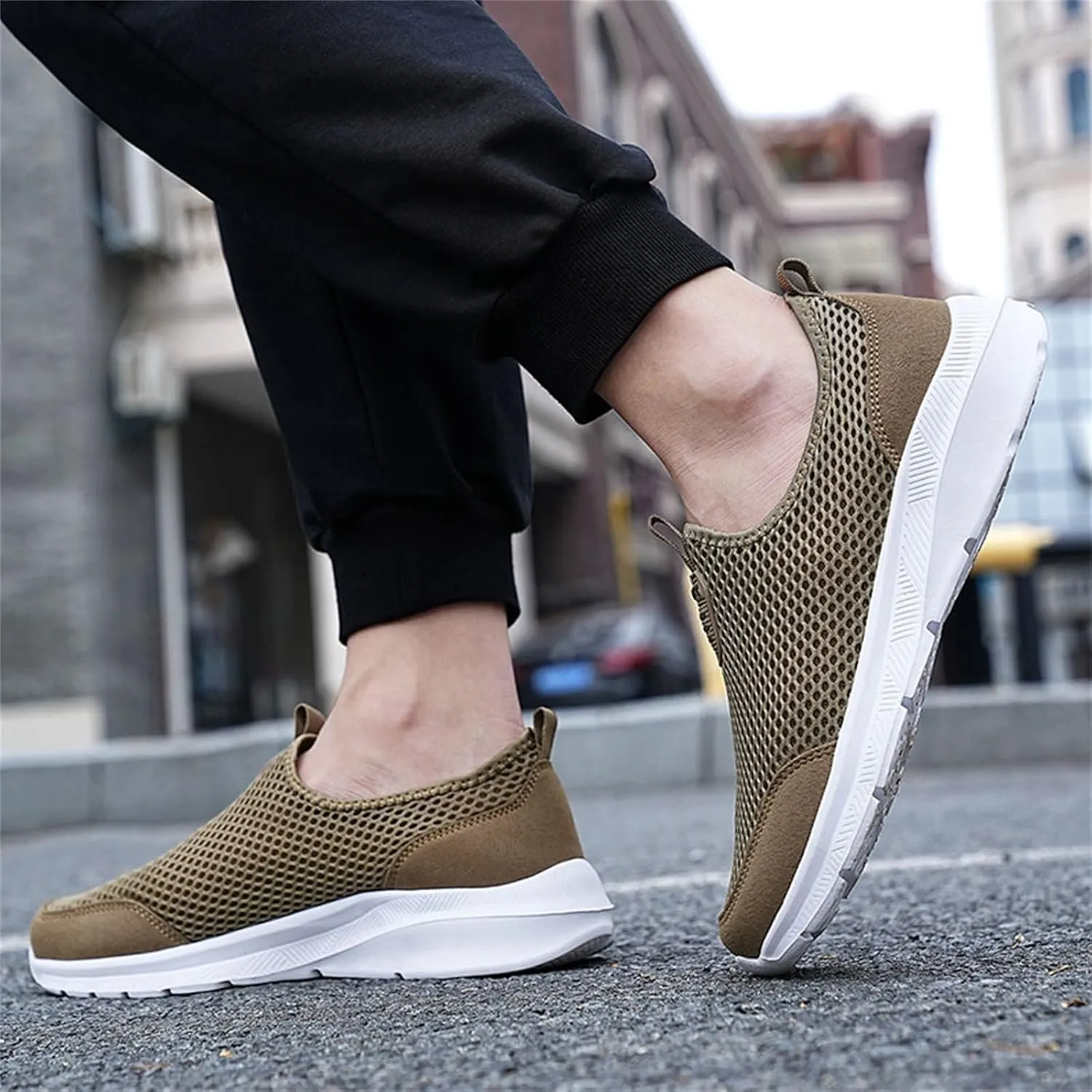 Women's Lightweight Slip On Walking Running Shoes Running Shoes for Men Walking Dress Casual Shoes Dress Sneakers White Tennis Shoe Casual Loafers