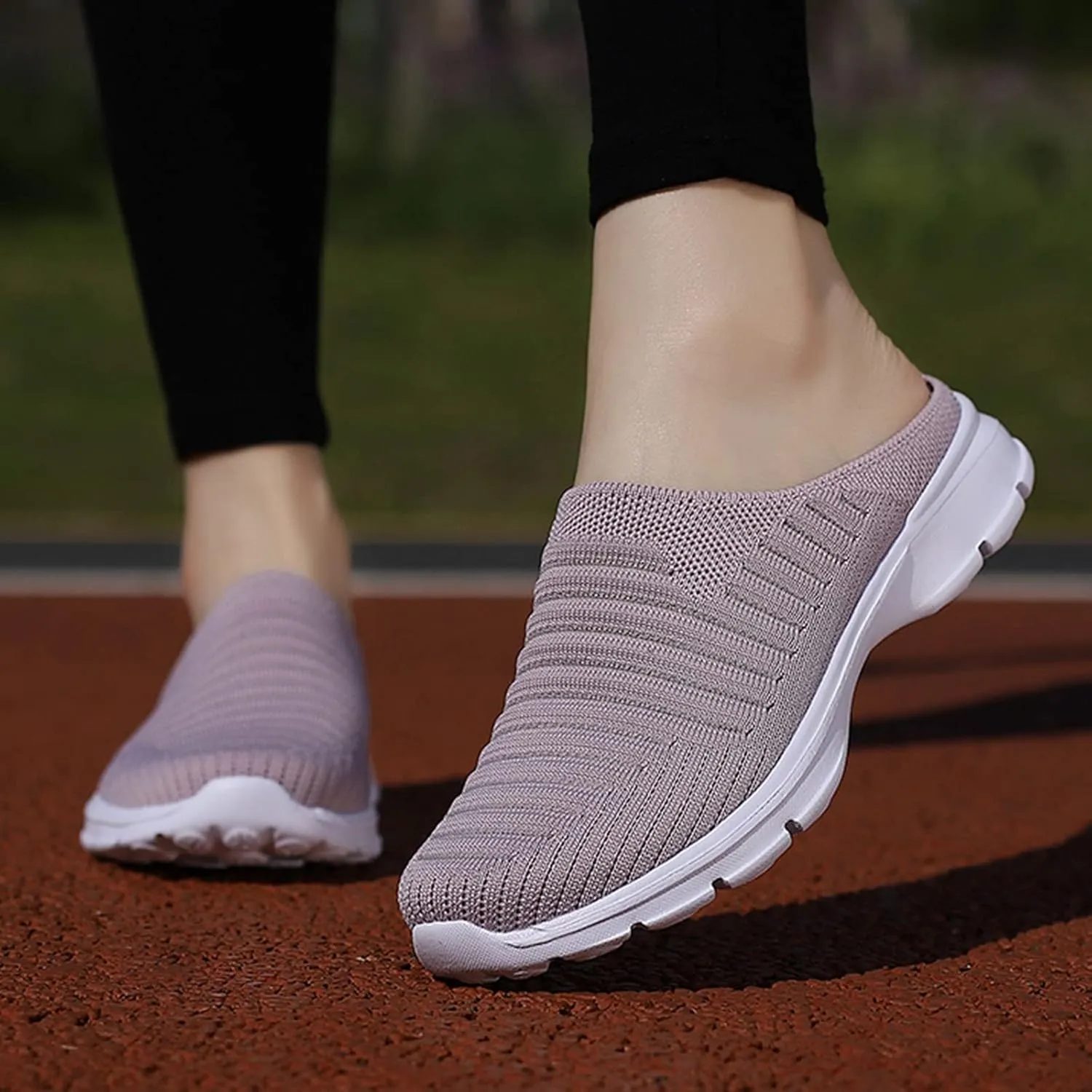 Women's Loafer Flat White Leather Sneakers for Women Hiking Shoes Women Round Toe Slip On Casual Mens Loafers Casual Slip On Black Sneakers for Women
