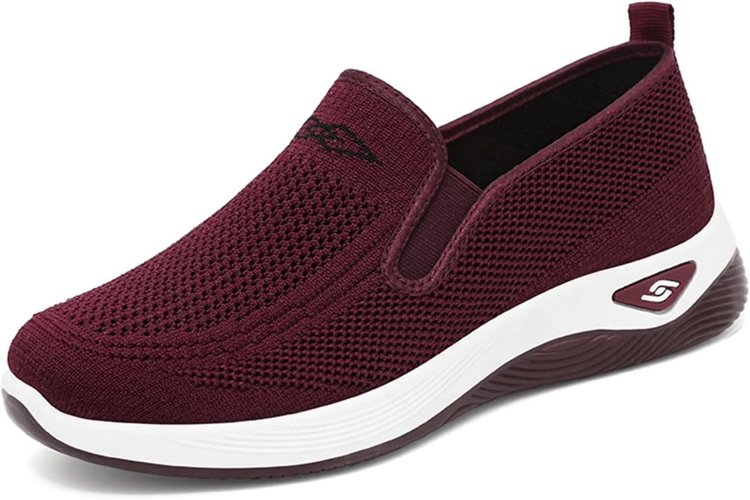 Women's Mesh Slip On Walking Shoes Fashion Sneaker Athletic Shoe Casual Comfortable Loafer Tennis Workout Sneakers