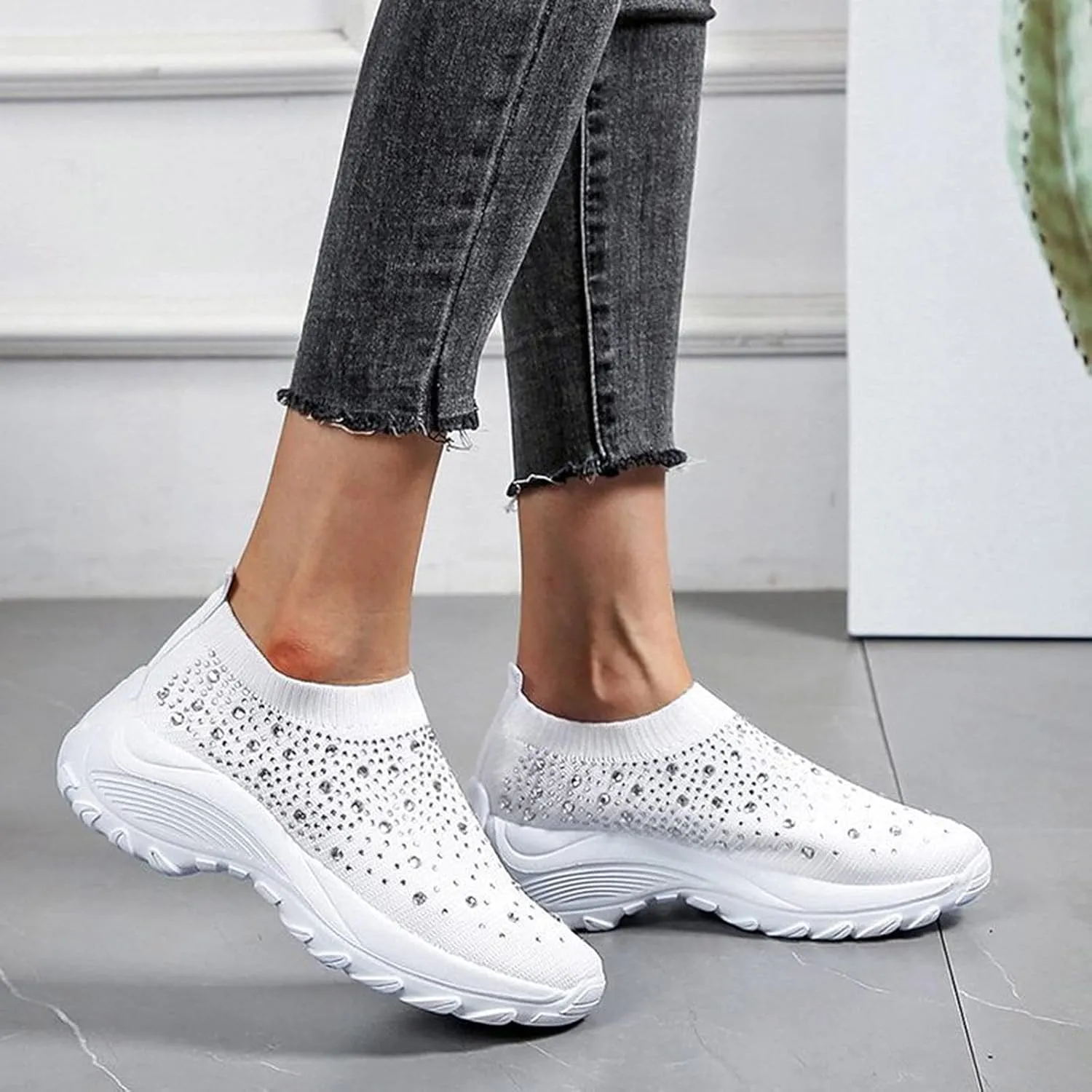 Womens Running Shoes Wide Width Trendy Sneakers for Women 2023 Black Womens Shoes Casual Fall Slip Ons Sneakers for Women Slip Ons Zapatos Plataforma De Mujer Elegantes para Fiestas Negros