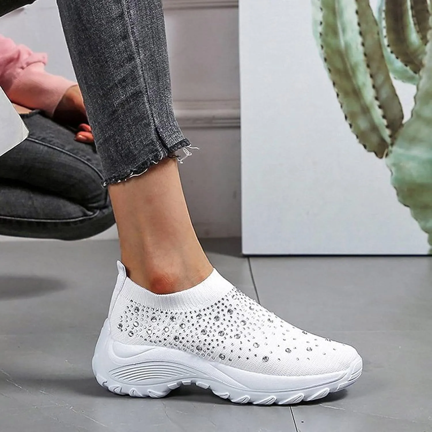 Womens Running Shoes Wide Width Trendy Sneakers for Women 2023 Black Womens Shoes Casual Fall Slip Ons Sneakers for Women Slip Ons Zapatos Plataforma De Mujer Elegantes para Fiestas Negros