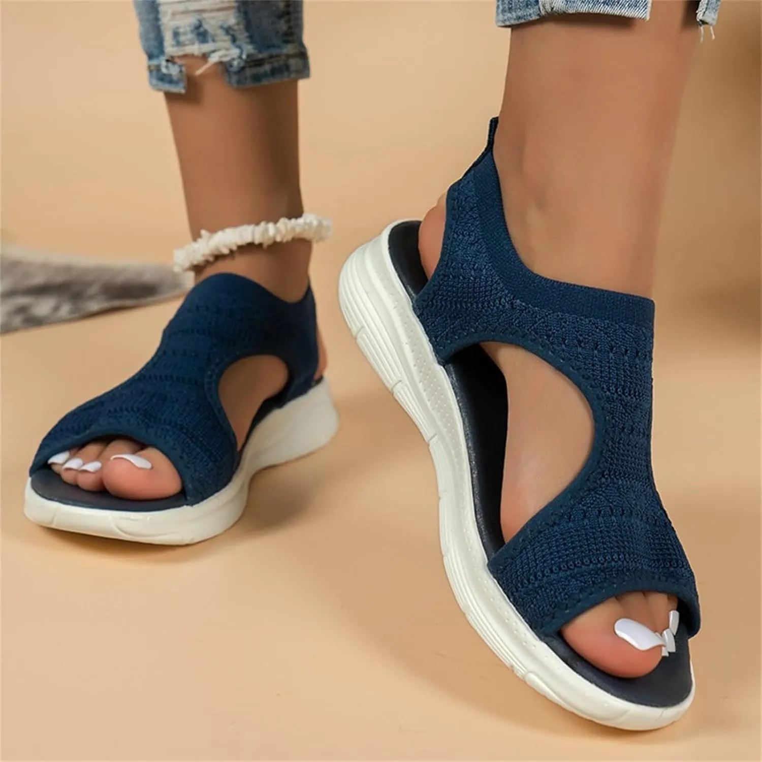 Womens Running Shoes Womens Sneakers Womens Loafers Wide Width Comfortable and Soft Lightweight Christmas Shoes for Women Wide Slip on Non Slip Low Top Casual