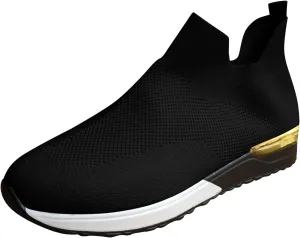 Womens Running Shoes Zapatos OrtopéDicos para Mujer Con Pie Plano Black Wedge Sneakers for Women Dressy Womens Tennis Shoes 7.5 Slip On Women's Slip On Shoes Size 7 Wide